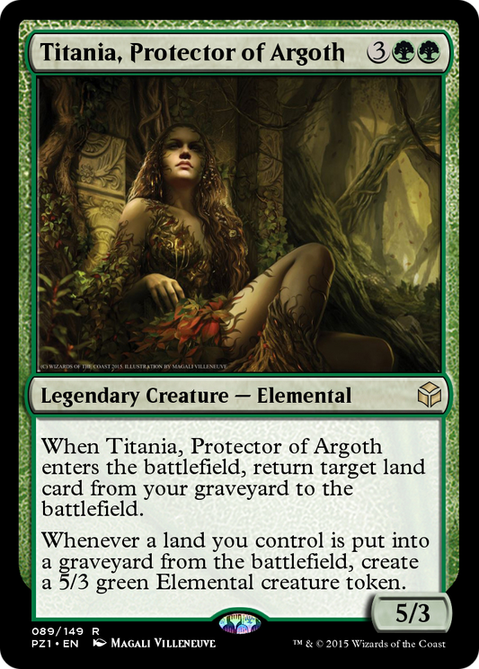 Titania, Protector of Argoth (PZ1-089) - Legendary Cube Prize Pack