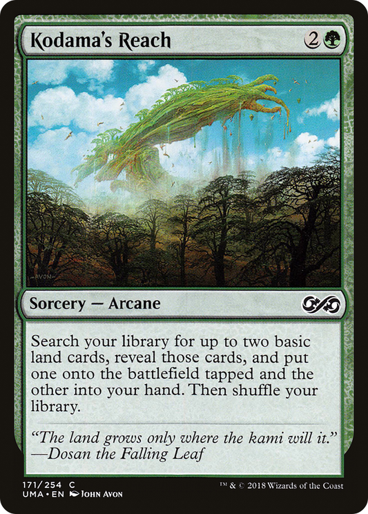 Kodama's Reach (UMA-171) - Ultimate Masters Foil