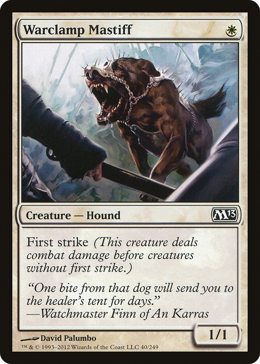 Warclamp Mastiff (M13-040) - Magic 2013