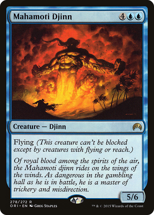 Mahamoti Djinn (ORI-278) - Magic Origins