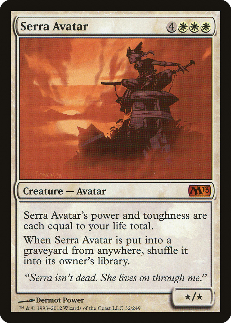 Serra Avatar (M13-032) - Magic 2013