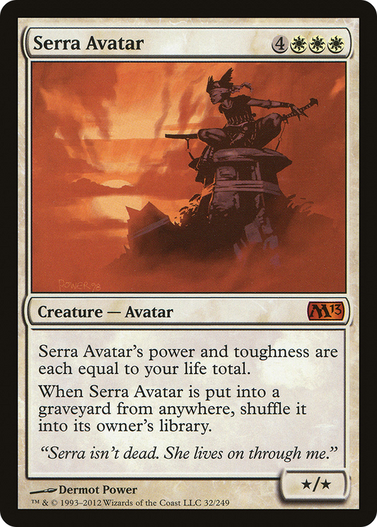 Serra Avatar (M13-032) - Magic 2013