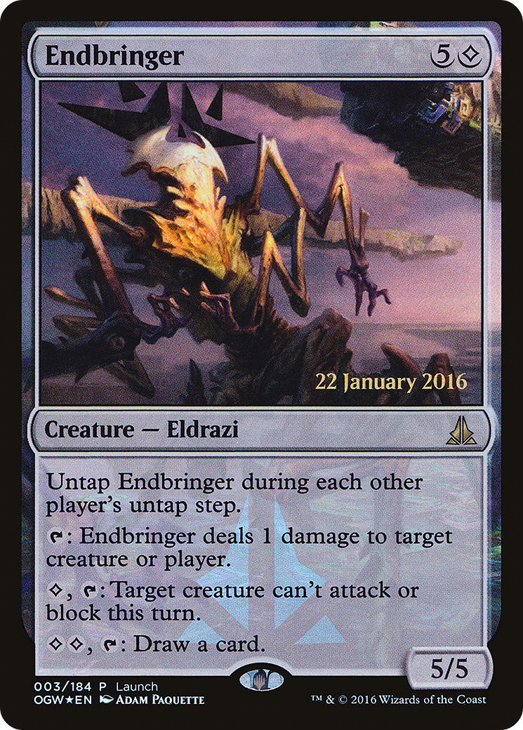 Endbringer (POGW-003) - Oath of the Gatewatch Promos Foil