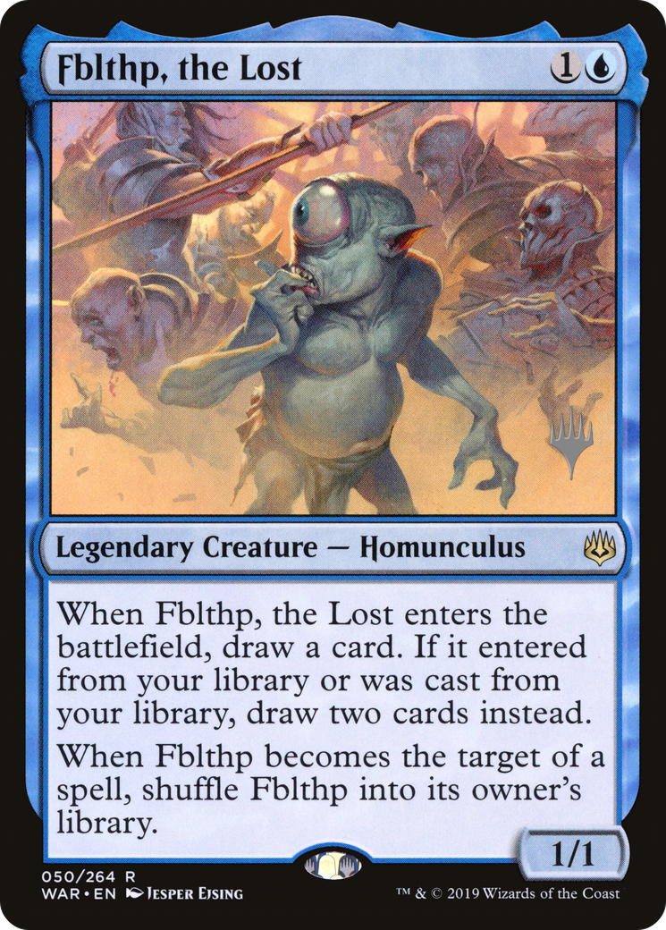 Fblthp, the Lost (PWAR-50P) - War of the Spark Promos