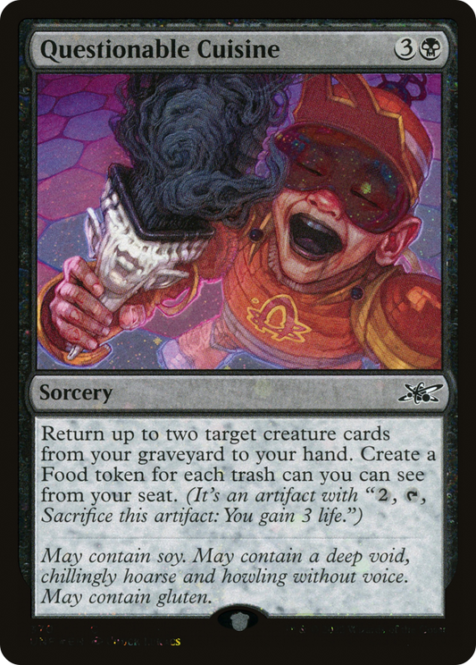 Questionable Cuisine (UNF-370) - Unfinity Foil