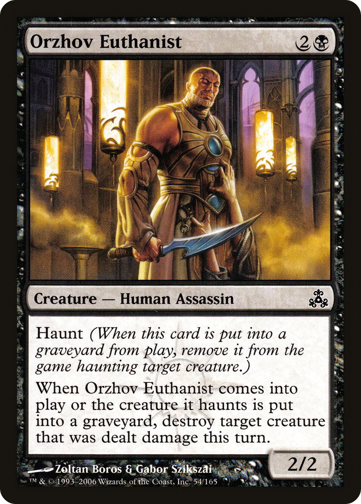 Orzhov Euthanist (GPT-054) - Guildpact Foil