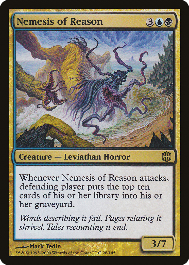 Nemesis of Reason (ARB-028) - Alara Reborn Foil