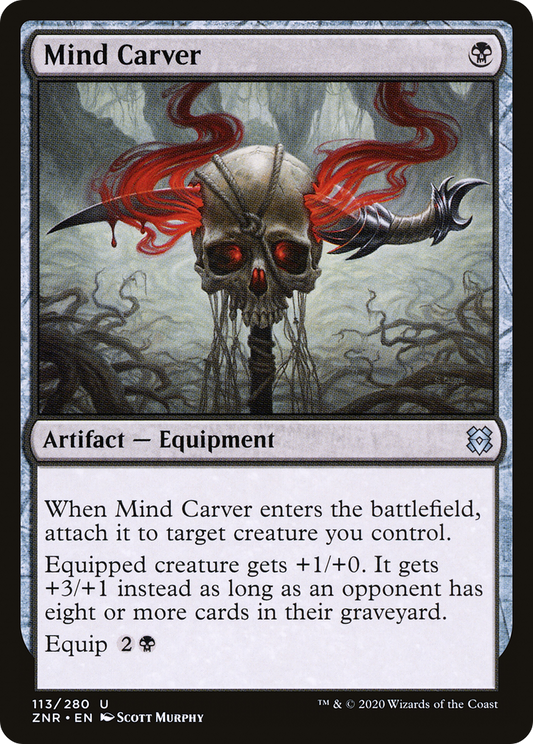 Mind Carver (ZNR-113) - Zendikar Rising Foil