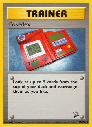 Pokedex 115/130 - Base Set 2 Normal - Uncommon
