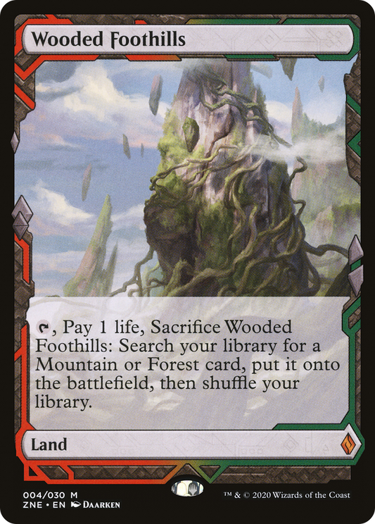 Wooded Foothills (ZNE-004) - Zendikar Rising Expeditions