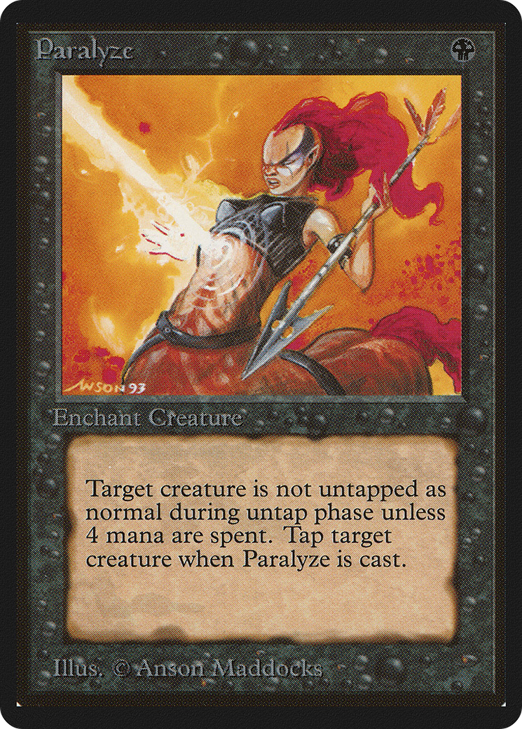 Paralyze (LEB-120) - Limited Edition Beta