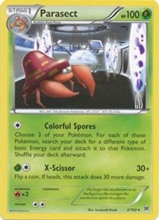 Parasect 002 - XY  BREAKthrough Normal - Rare