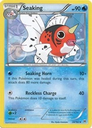 Seaking 28/162 - BREAKthrough Reverse Holofoil