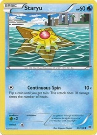 Staryu 29/162 - BREAKthrough Reverse Holofoil