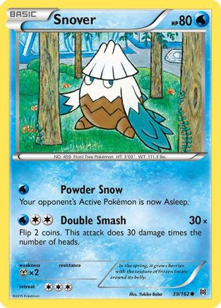 Snover - 039/162 - XY  BREAKthrough Normal