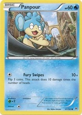Panpour 041 - XY  BREAKthrough Reverse Holofoil - Common