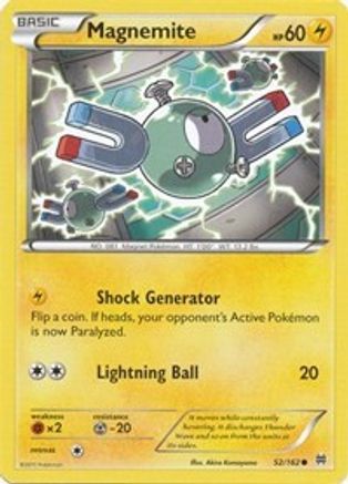 Magnemite (52/162) - XY  BREAKthrough  - Common