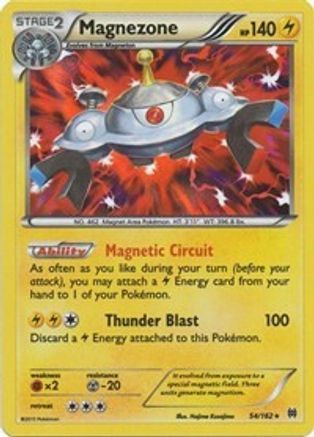 Magnezone - 054/162 - XY  BREAKthrough Reverse Holofoil