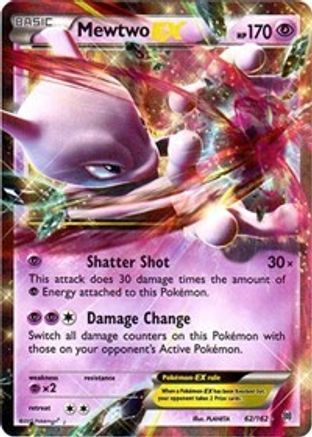 Mewtwo EX (62)  - XY  BREAKthrough Holofoil