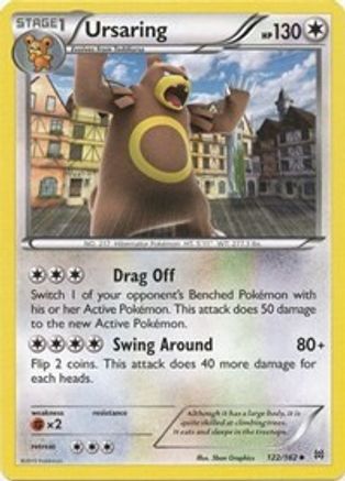 Ursaring 122 - XY  BREAKthrough Normal - Uncommon