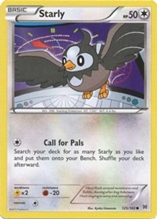 Starly - 125/162 - XY  BREAKthrough Normal