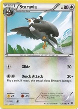 Staravia - 126/162 - XY  BREAKthrough Reverse Holofoil