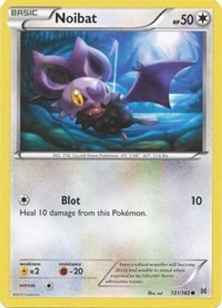 Noibat (131) 131/162 - XY  BREAKthrough Reverse Holofoil - Common