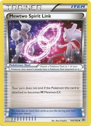 Mewtwo Spirit Link - 144/162 - XY  BREAKthrough Normal