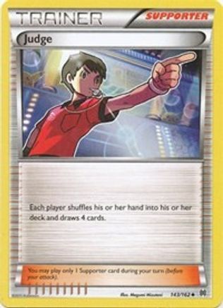 Judge 143/162 - XY  BREAKthrough Normal - Uncommon