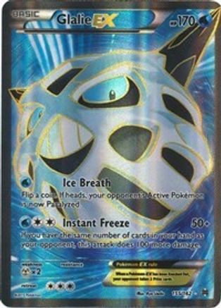 Glalie-EX 155/162 - BREAKthrough Holofoil