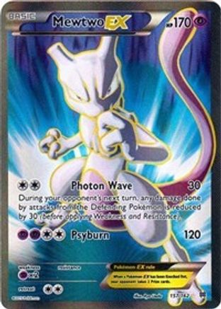 Mewtwo EX (Full Art) (157/162) - XY  BREAKthrough Holofoil - Ultra Rare