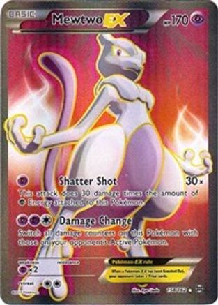 Mewtwo EX (Full Art) (158/162) - XY  BREAKthrough Holofoil - Ultra Rare