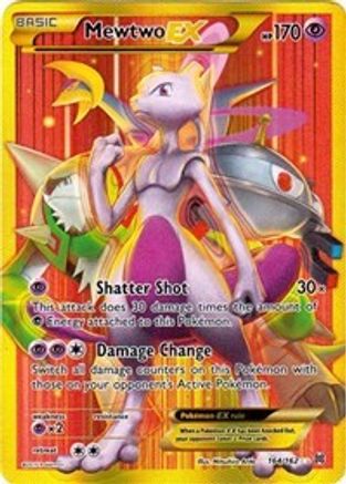 Mewtwo EX (164 Secret Full Art)  - XY  BREAKthrough Holofoil