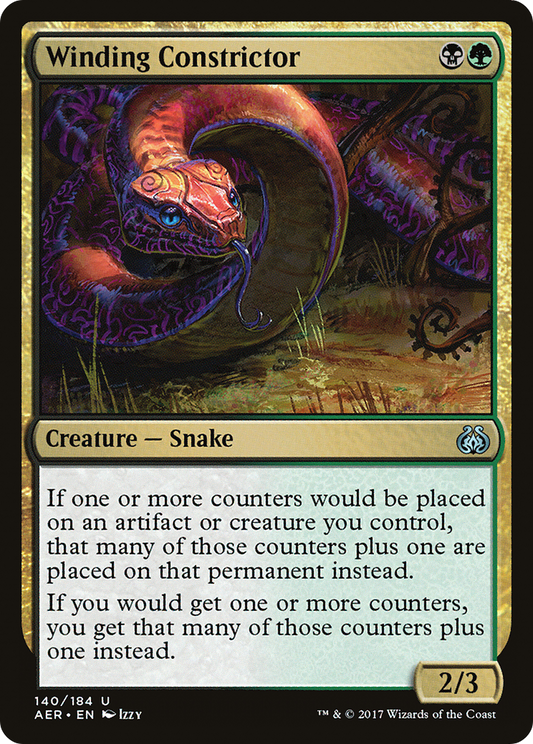 Winding Constrictor (AER-140) - Aether Revolt Foil