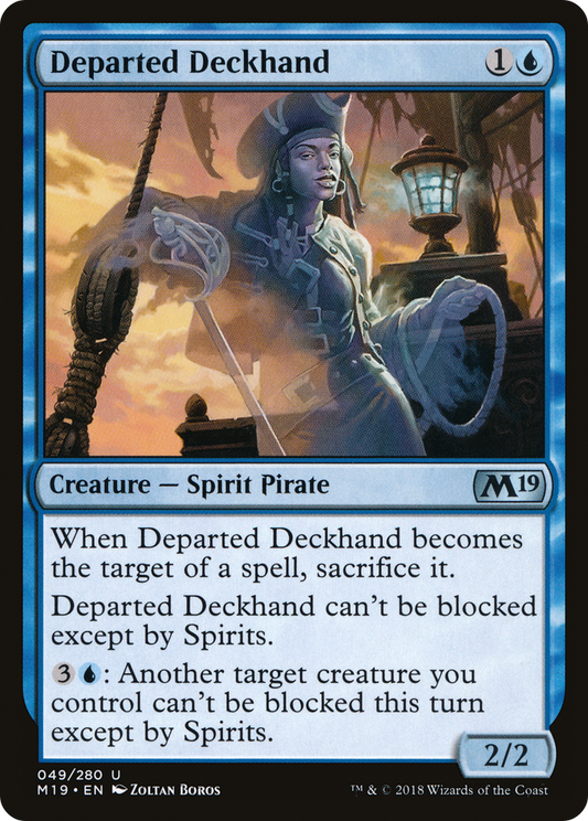 Departed Deckhand (M19-049) - Core Set 2019