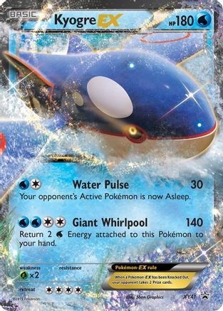 Kyogre EX XY41 - XY Promos Holofoil - Promo