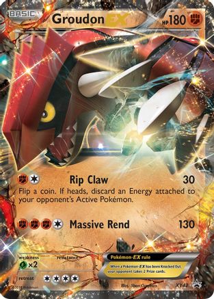 Groudon-EX XY42/211 - XY Black Star Promos Holofoil