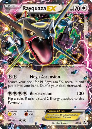 Rayquaza-EX XY69/211 - XY Black Star Promos Holofoil