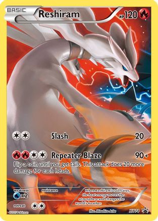 Reshiram (Full Art Promo) XY74 - XY Promos Holofoil - Promo