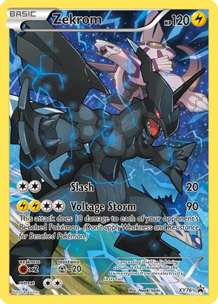 Zekrom XY76/211 - XY Black Star Promos Holofoil