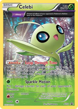 Celebi XY93/211 - XY Black Star Promos Holofoil