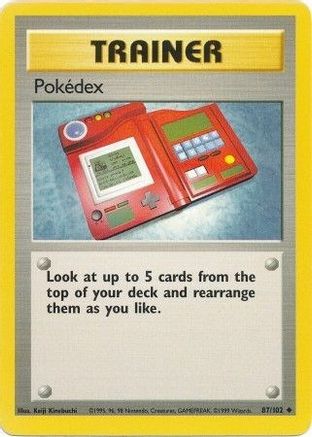 Pokedex 087/102 - Base Set Normal - Uncommon