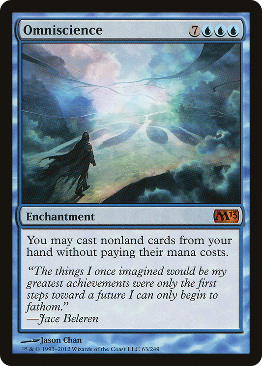 Omniscience (M13-063) - Magic 2013 Foil