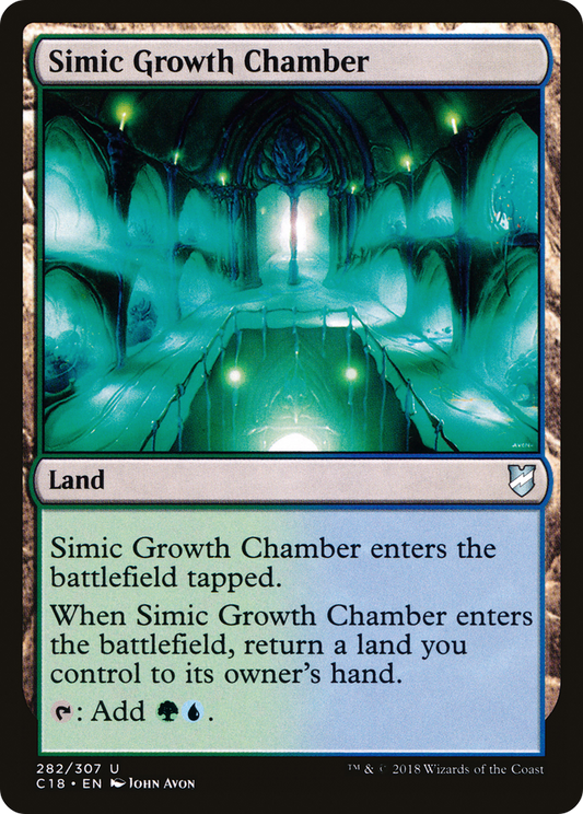 Simic Growth Chamber (C18-282) - Commander 2018