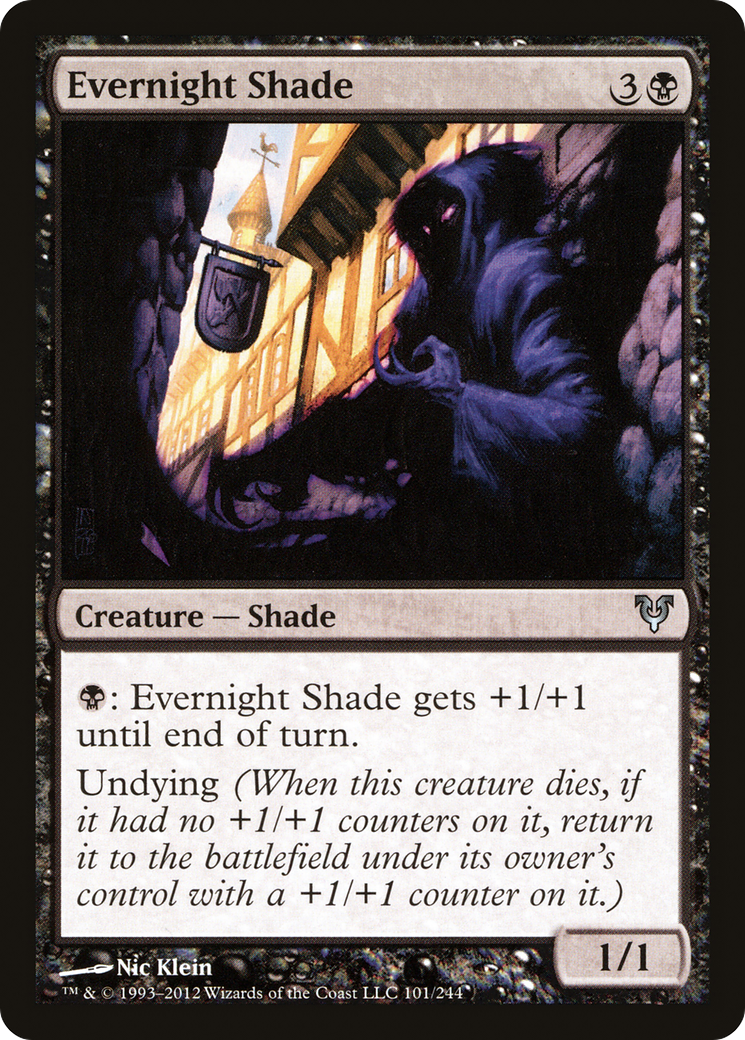 Evernight Shade (AVR-101) - Avacyn Restored