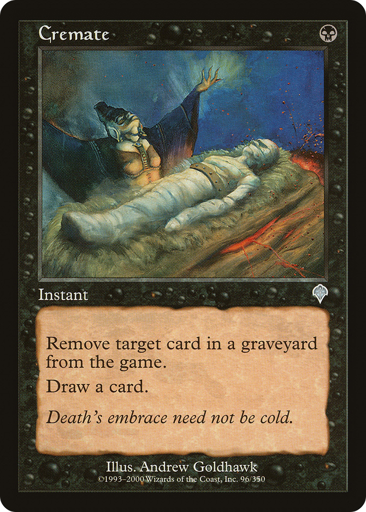 Cremate (INV-096) - Invasion Foil