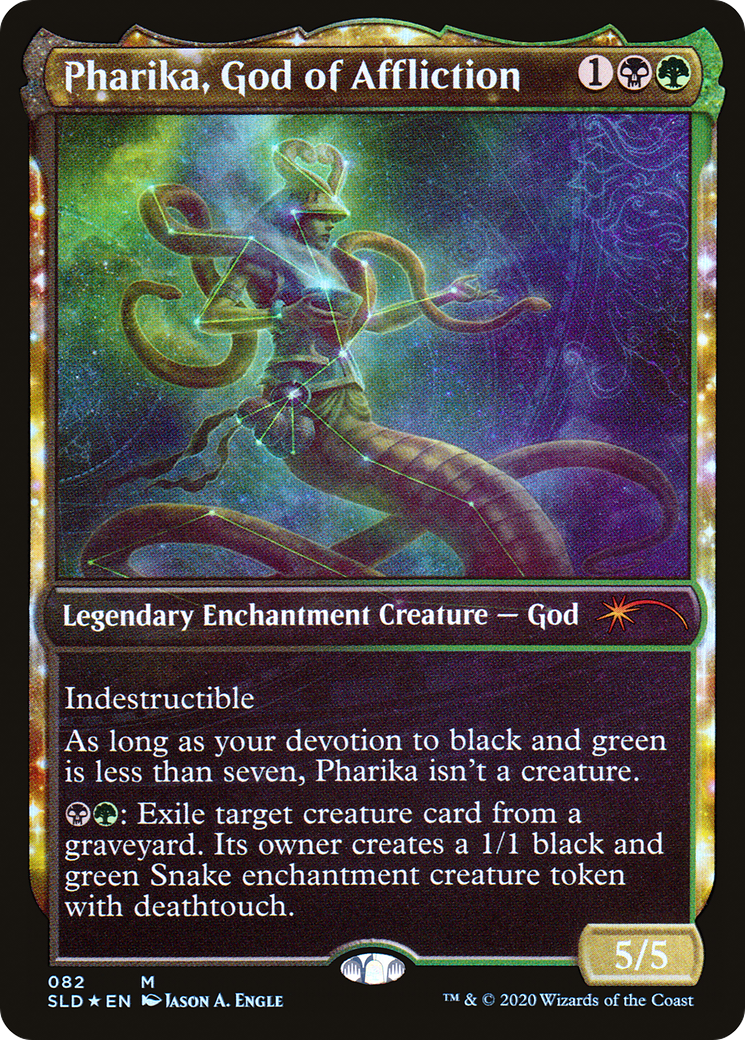 Pharika, God of Affliction (SLD-082) - Secret Lair Drop: (Showcase) Foil