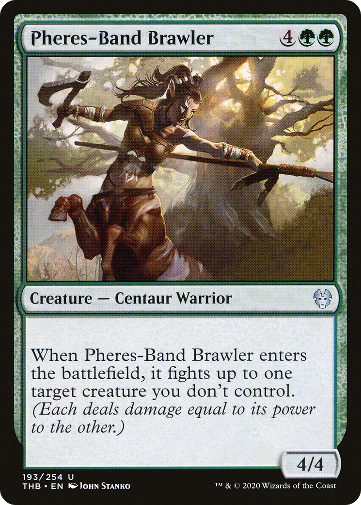 Pheres-Band Brawler (THB-193) - Theros Beyond Death Foil