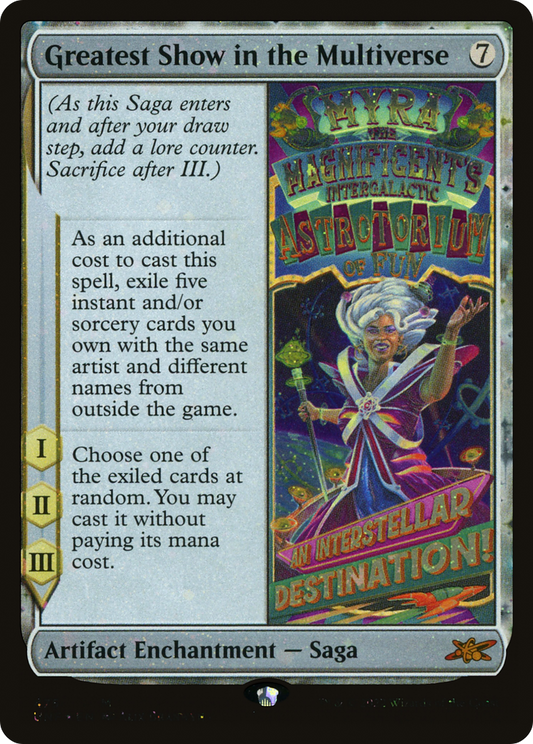 Greatest Show in the Multiverse (UNF-475) - Unfinity Foil