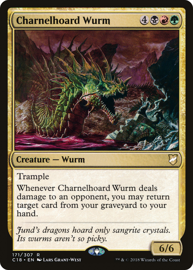 Charnelhoard Wurm (C18-171) - Commander 2018